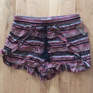 Xhilaration Nomadic Soul Shorts, Size S